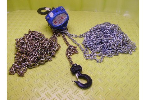 Kettingtakel 0,5 ton hijshoogte 10 meter 